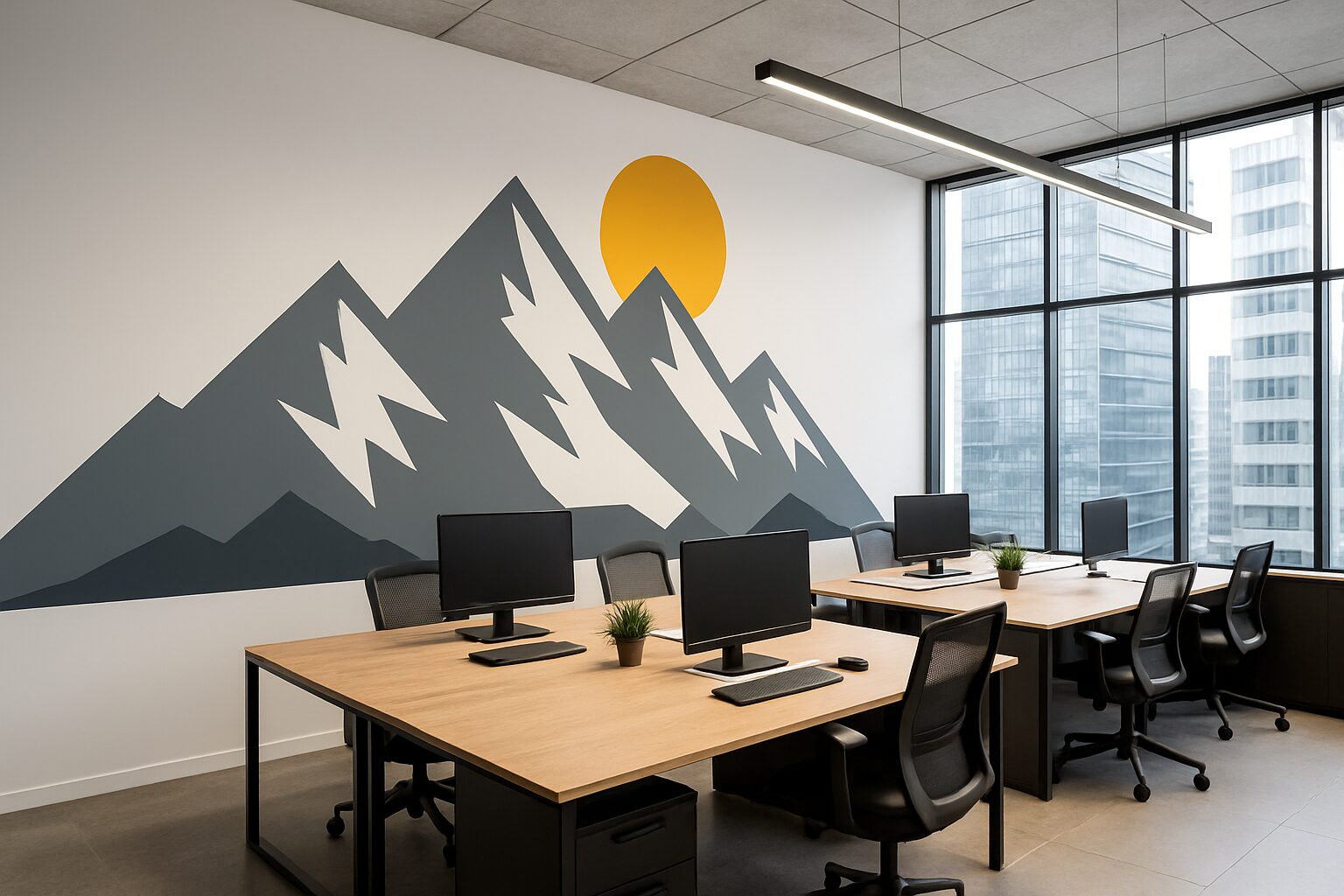 wall decals custom Vancouver office